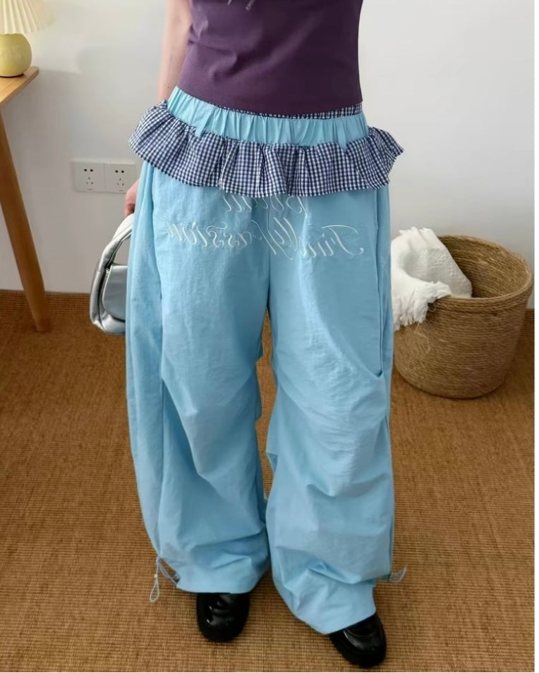 Ruffle layered pants ✧