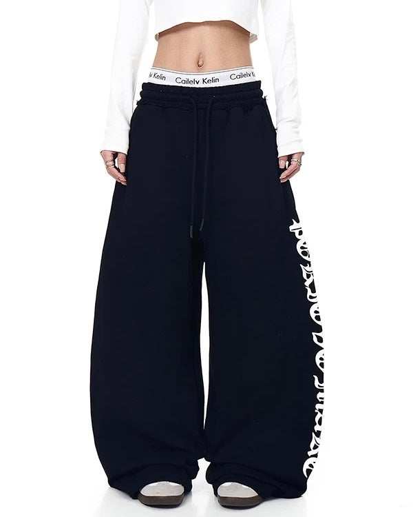 Gothic Wide Sweatpants