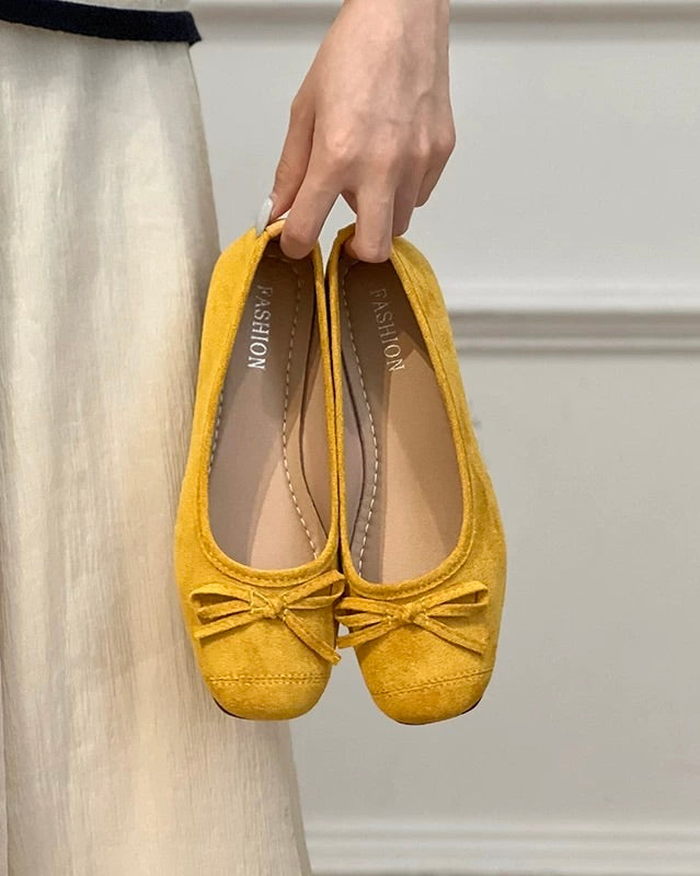 Ribbon Ballet Flats