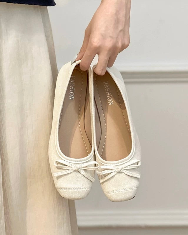 Ribbon Ballet Flats