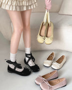 Ribbon Lace Ballet Flats 🩰