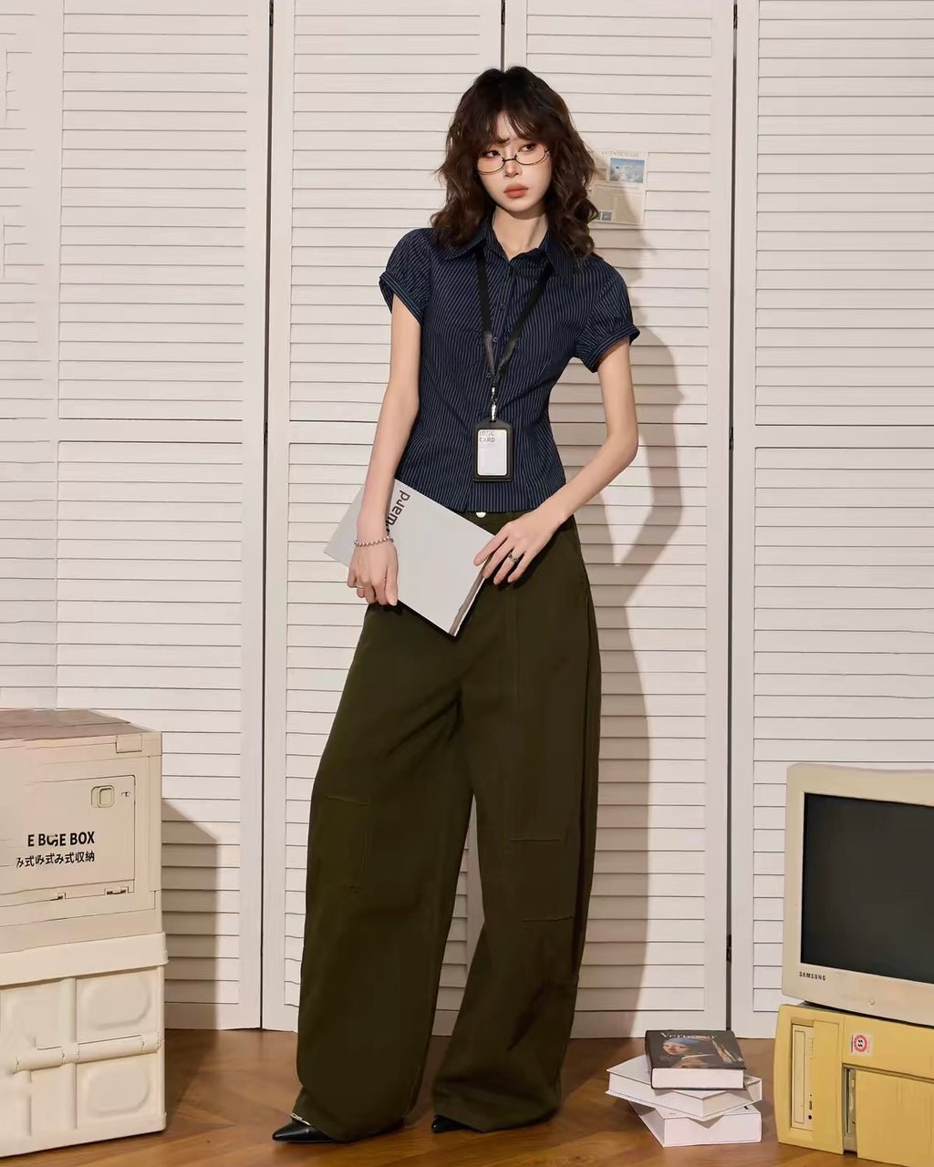 Pinstripe Slim Fit Shirt