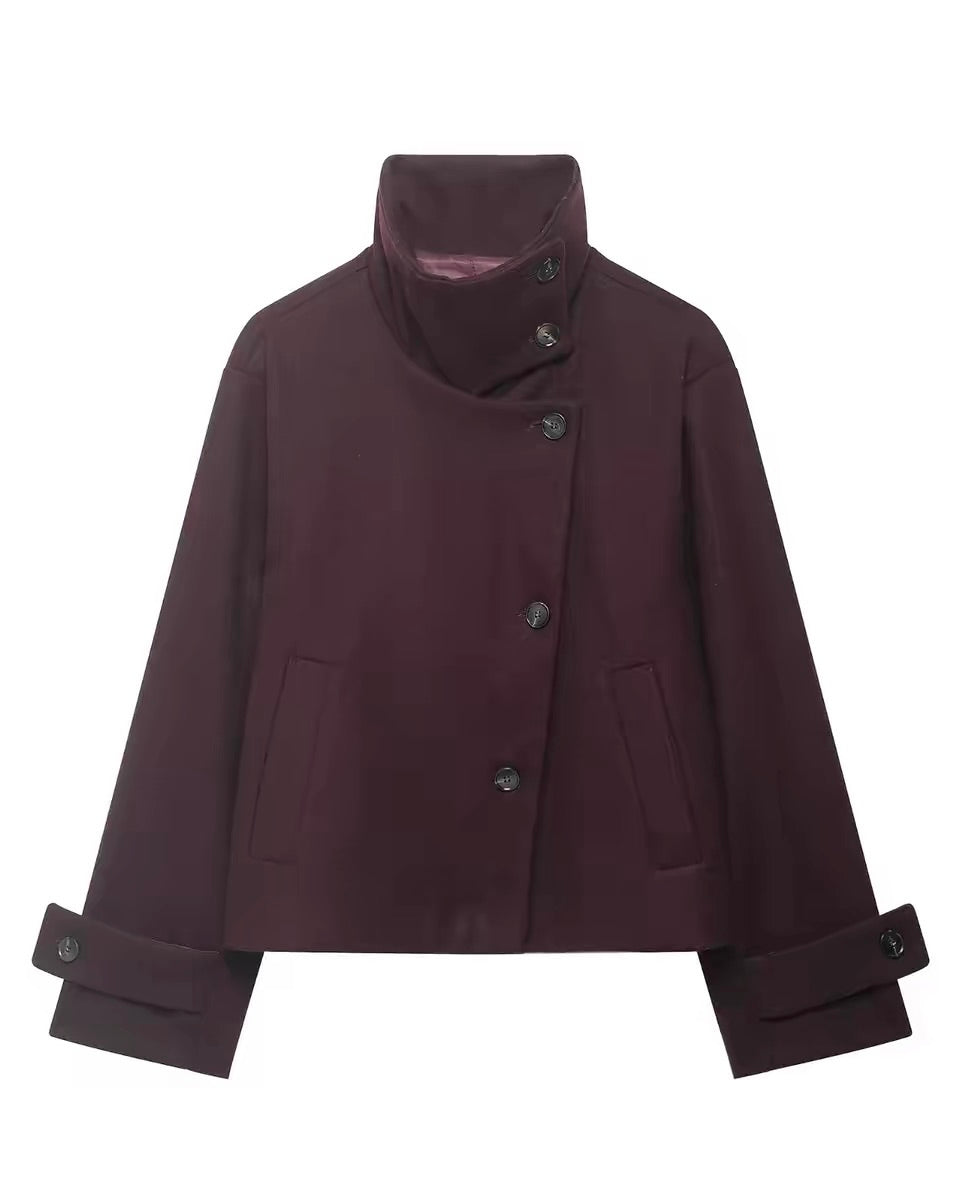 Trending High-Neck Jacket ( Өмсгөл томтой)