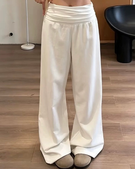 Linen Wide Pants 🤍