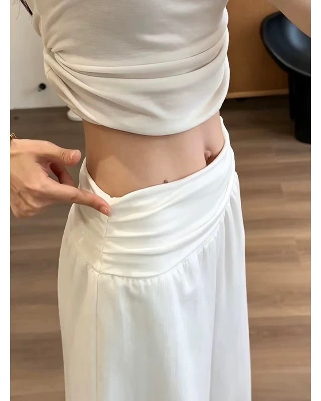 Linen Wide Pants 🤍