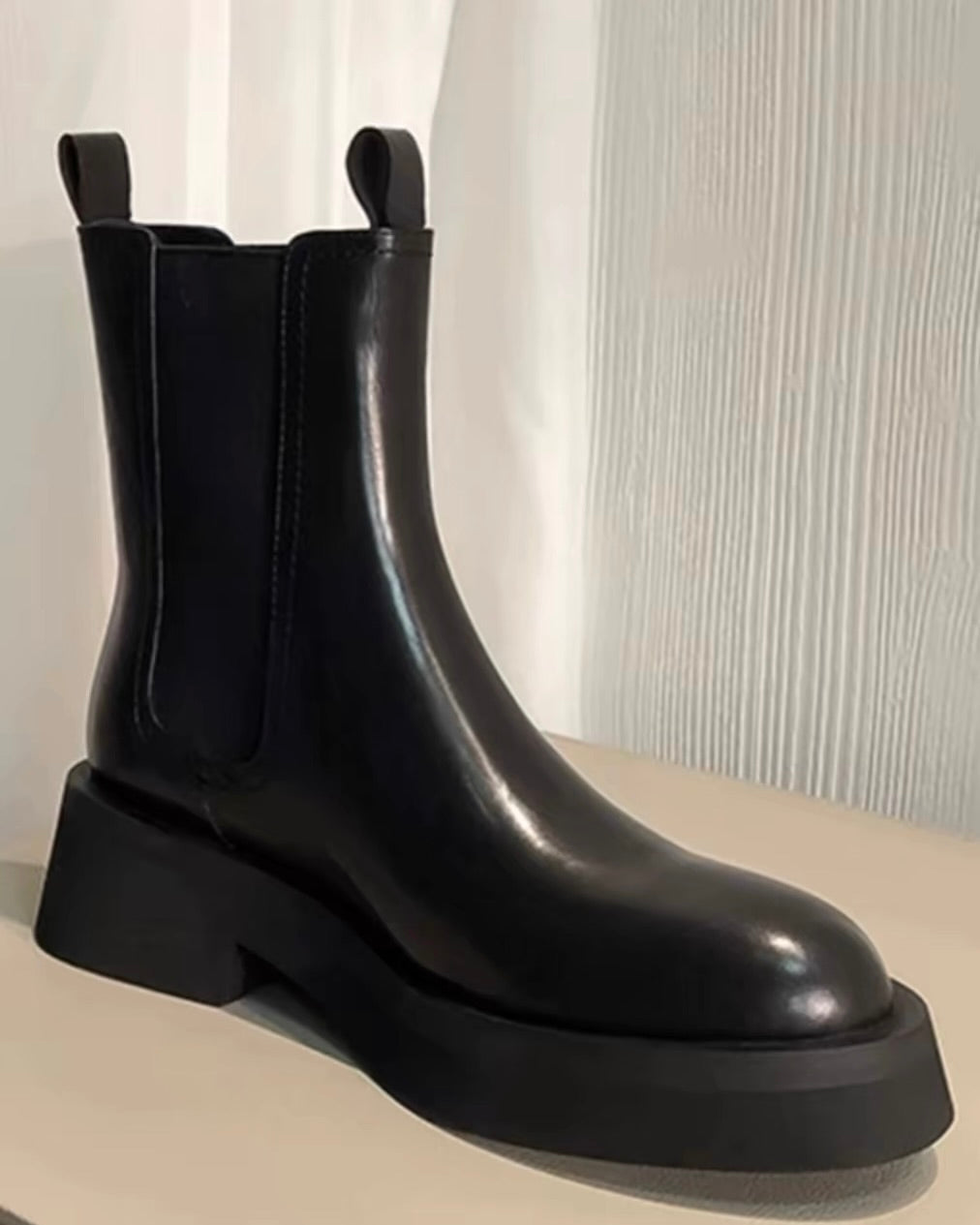 Platform Chelsea Boots