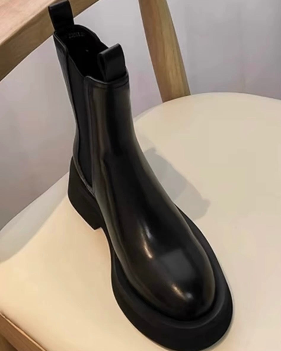 Platform Chelsea Boots