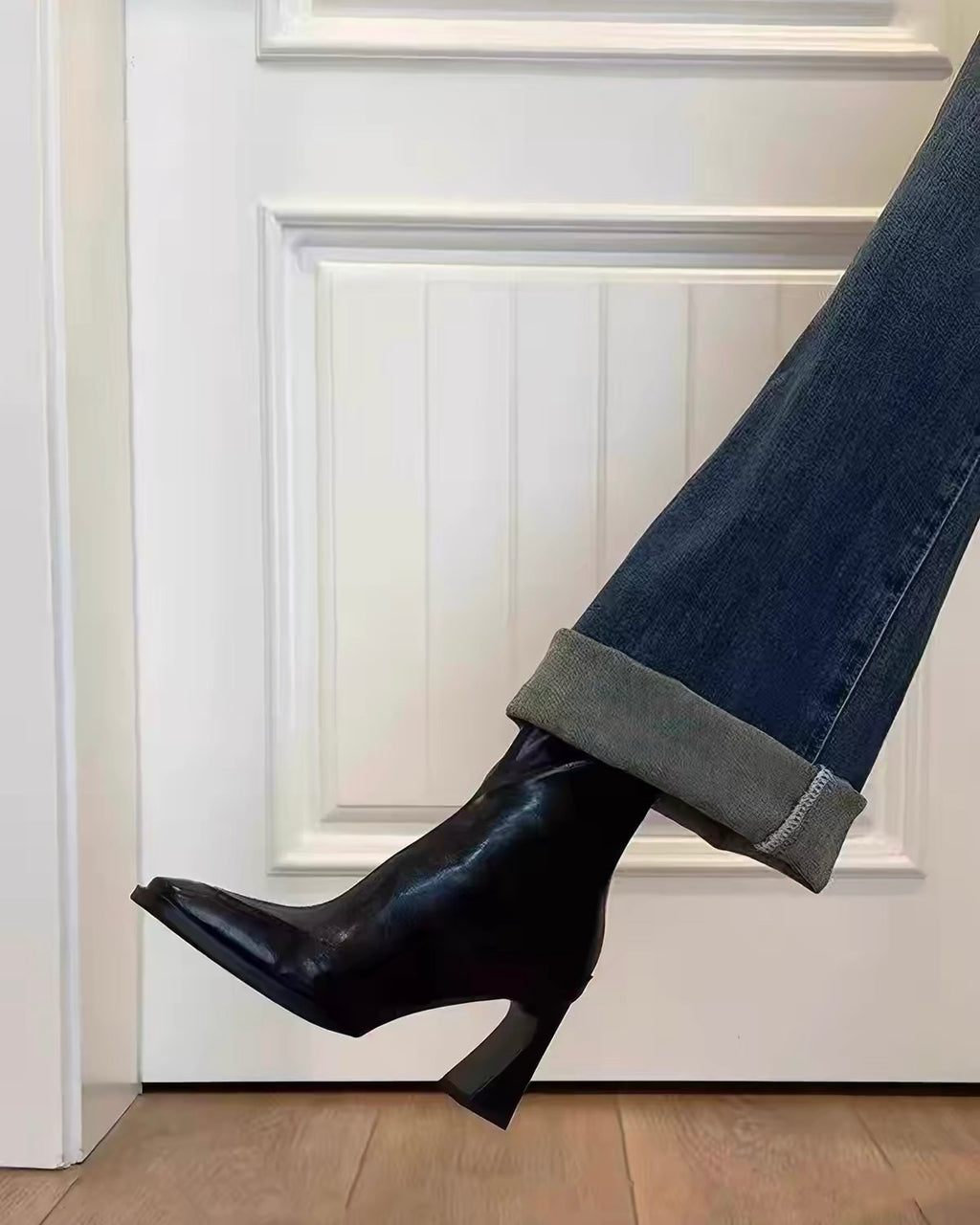 Pointed-Toe Ankle Boots