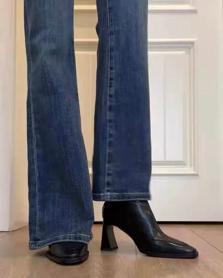 Pointed-Toe Ankle Boots