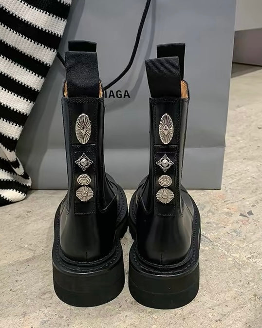 Platform Chelsea Boots