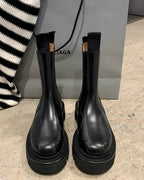 Platform Chelsea Boots