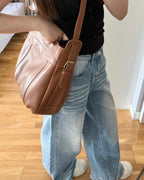 Vintage Wash Baggy Jeans