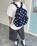 Star Pattern Backpack
