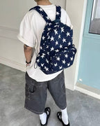 Star Pattern Backpack