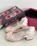 Coquette Ribbon Heels 🎀