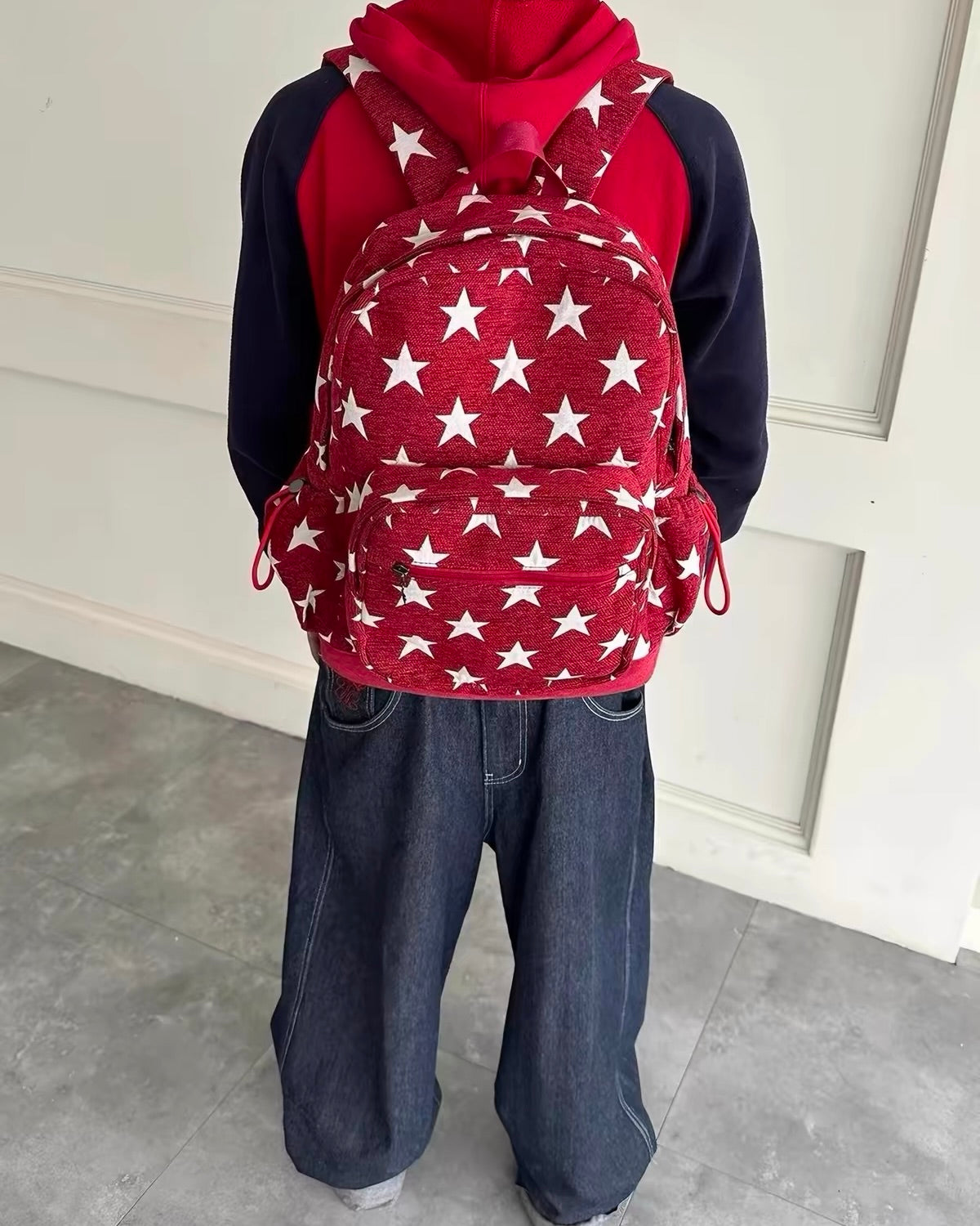 Star Pattern Backpack