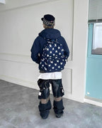 Star Pattern Backpack