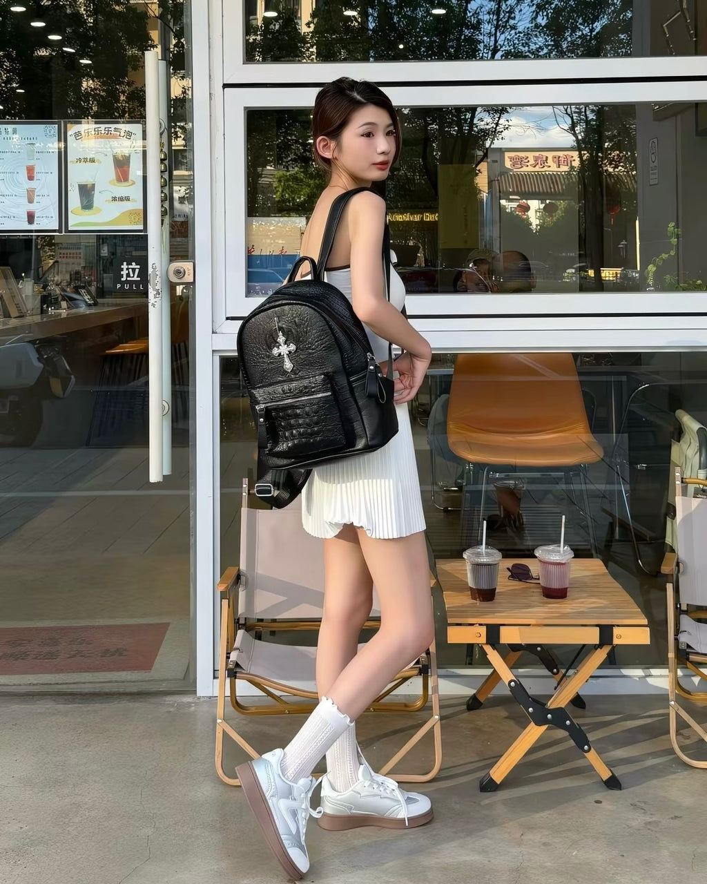 Crocodile Cross Backpack