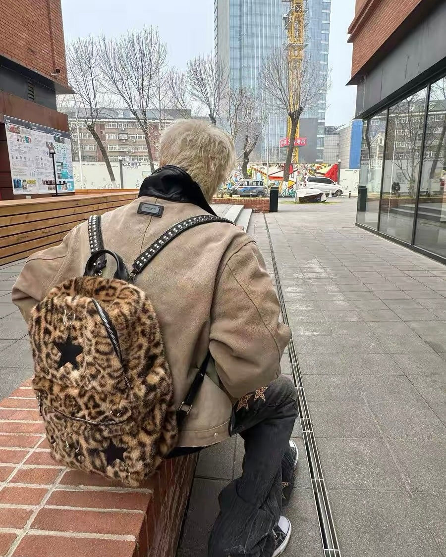 Leopard Star Backpack