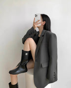 Oversized Long Blazer