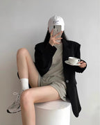 Oversized Long Blazer