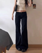 Low Rise Flare Jeans 🖤