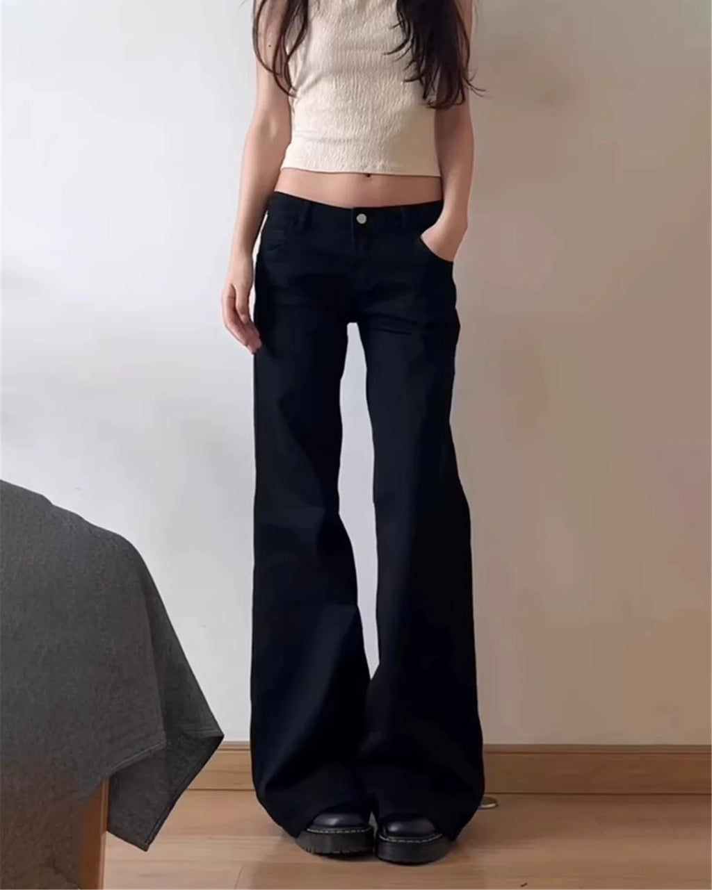Low Rise Flare Jeans 🖤