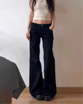 Low Rise Flare Jeans 🖤