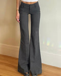 Dark Gray Flare Pants