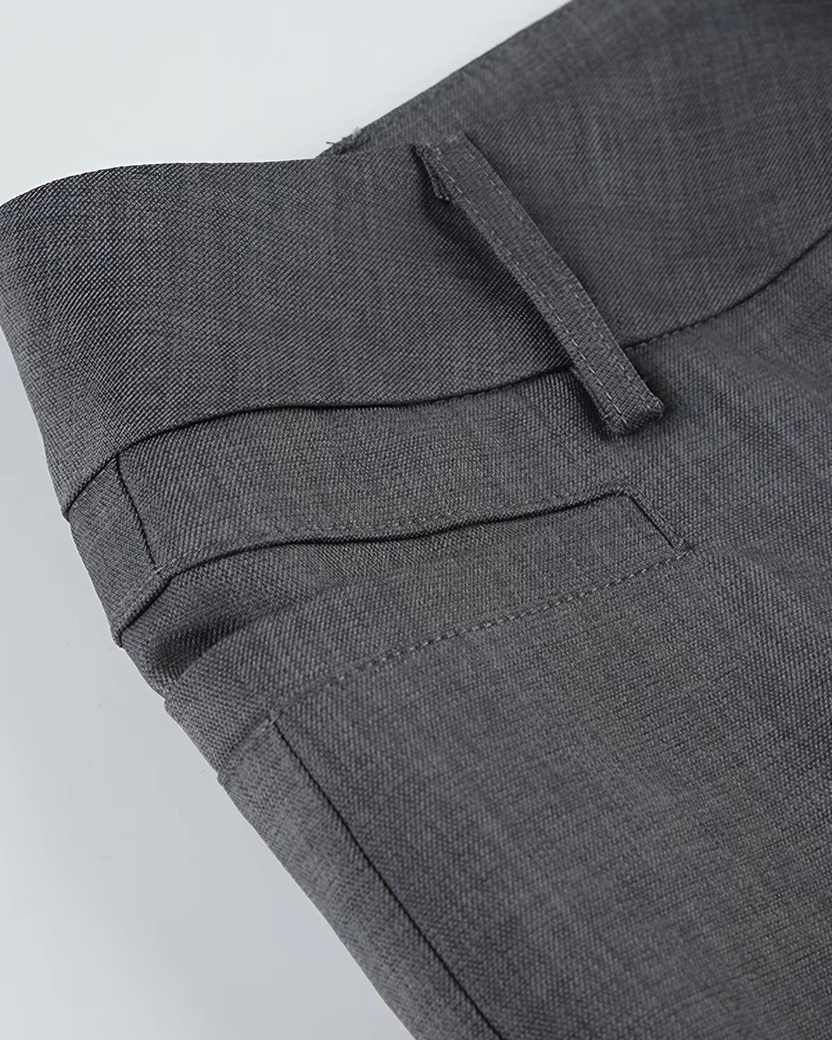 Dark Gray Flare Pants