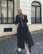 Belted Long Trench Coat