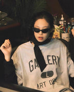 Retro Oval Sunglasses 🖤