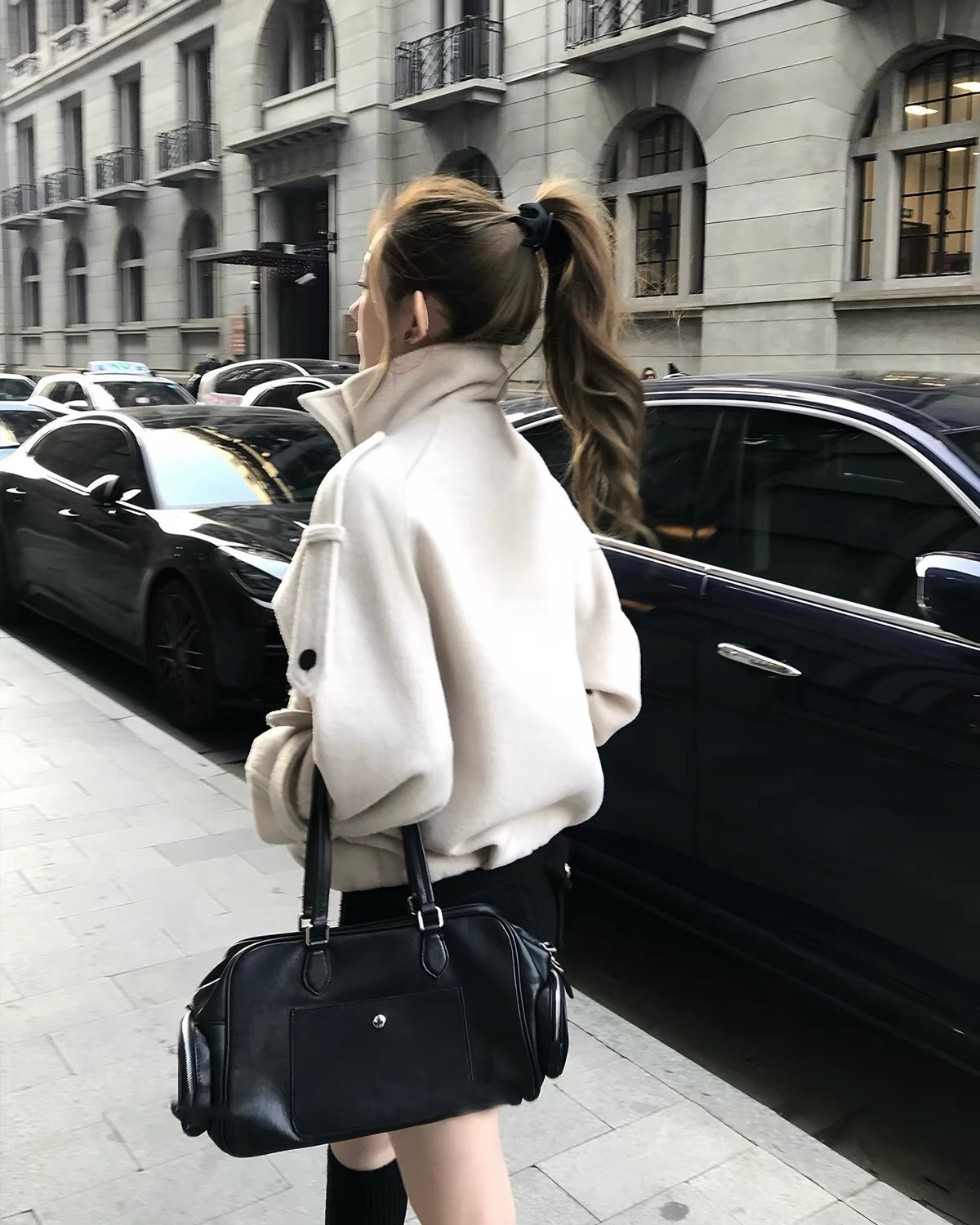 Belted Wool Cashmere Jacket