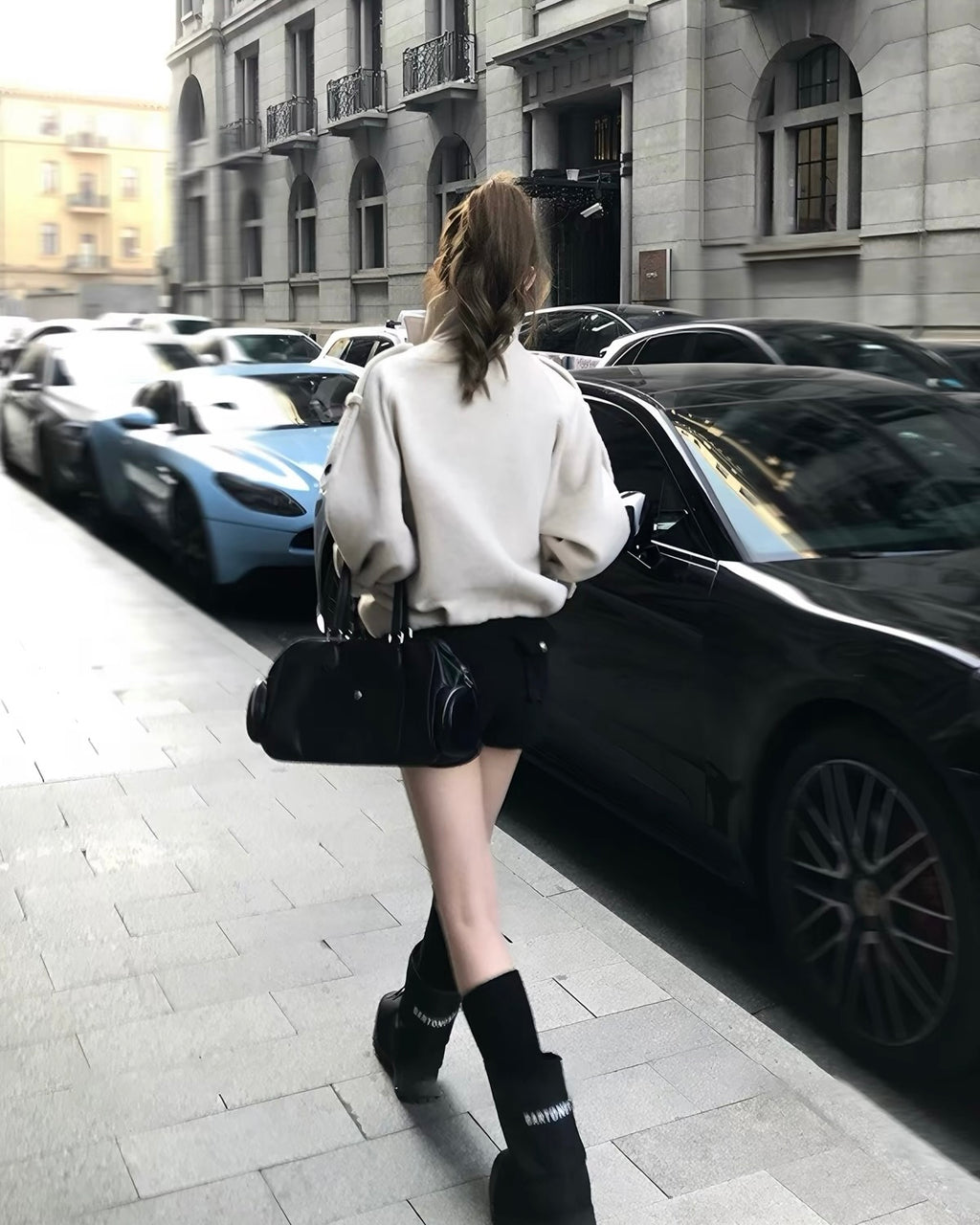 Belted Wool Cashmere Jacket