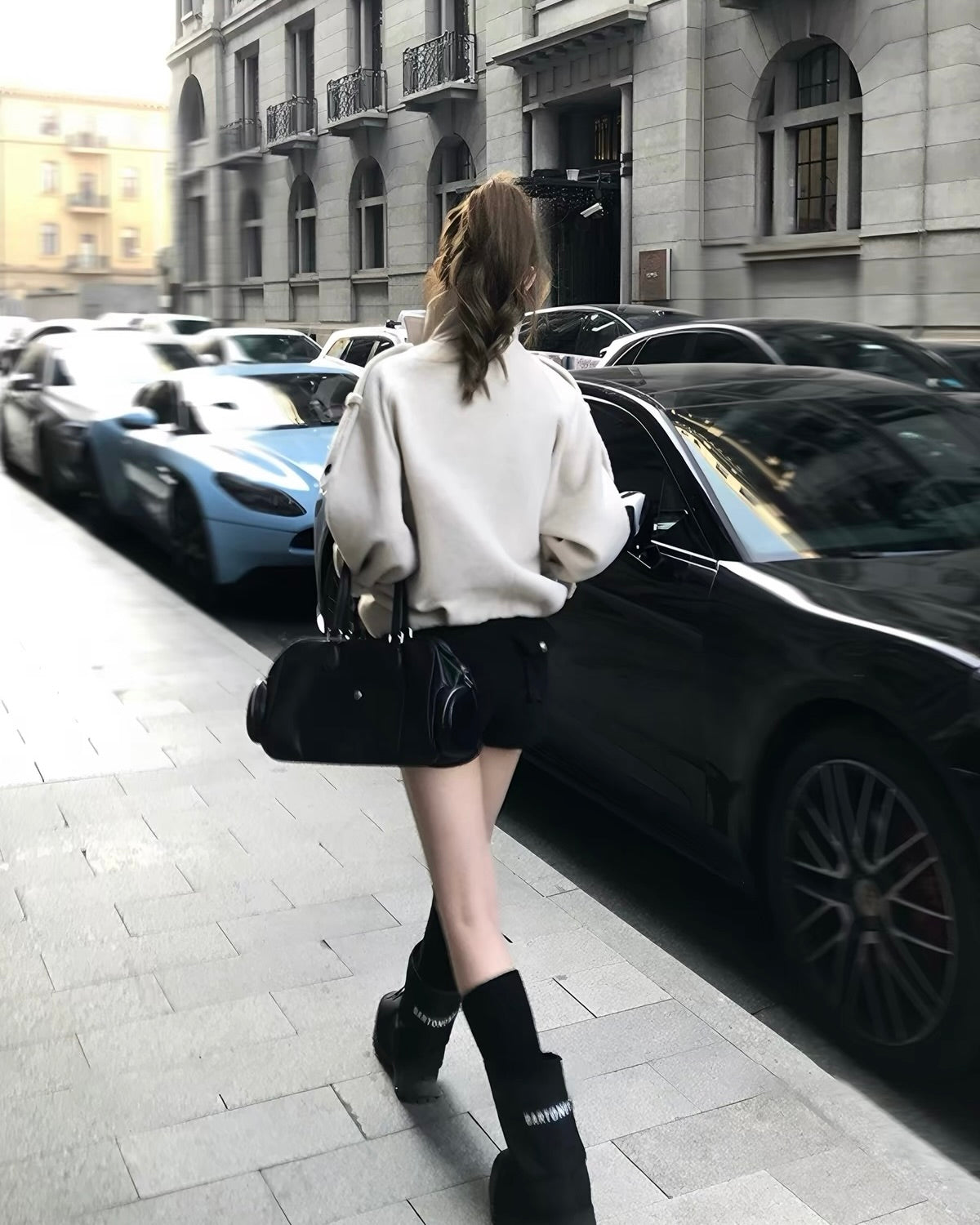 Belted Wool Cashmere Jacket