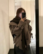 Belted Wool Cashmere Jacket