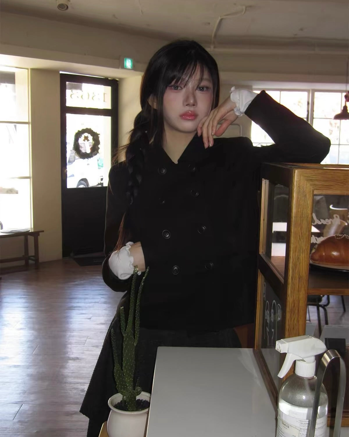 Double-Breasted Peacoat
