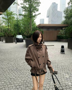 Belted Double-Breasted Trench Jacket