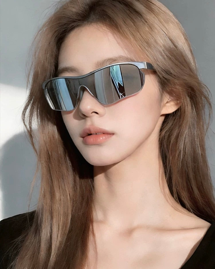 Silver Shield Sunglasses