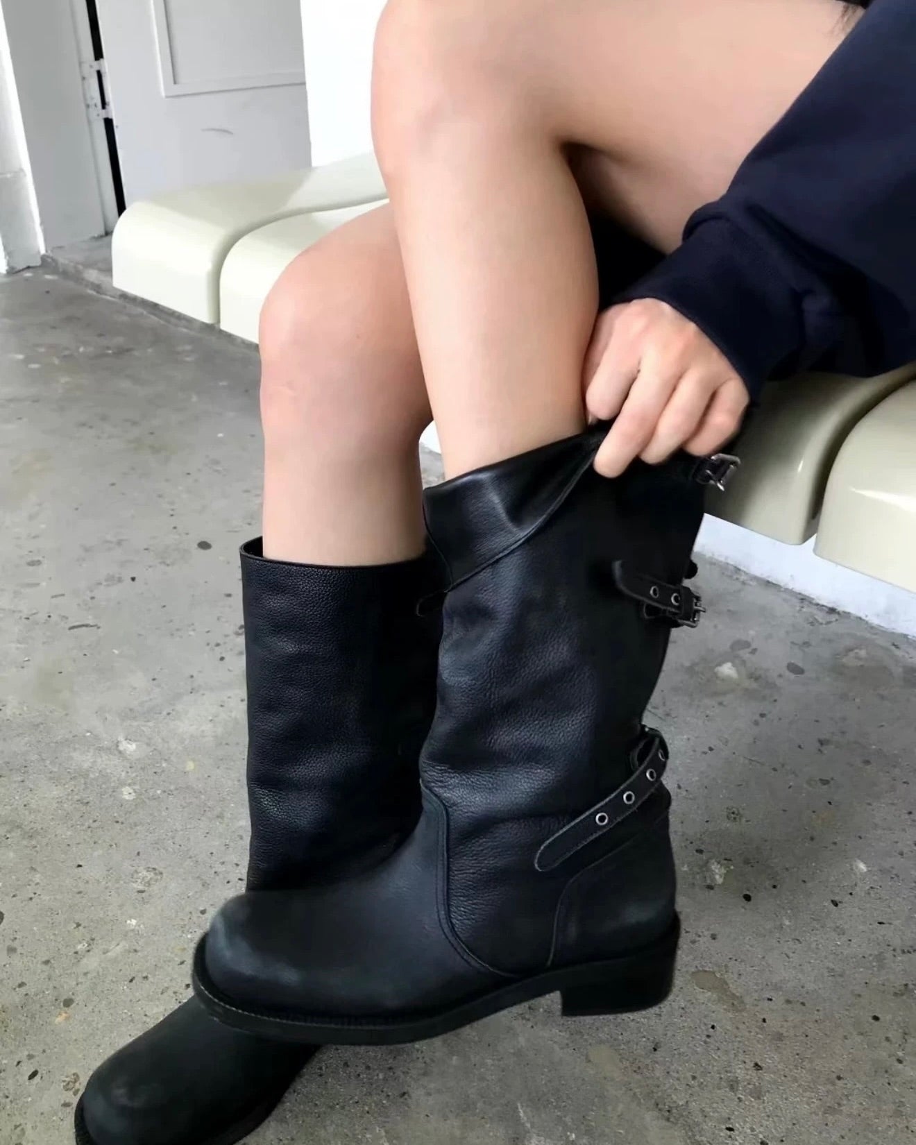 Vintage Engineer Boots