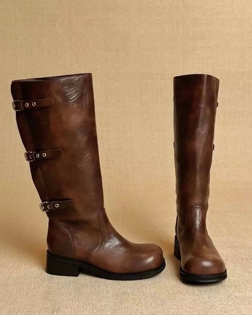 Vintage Engineer Boots