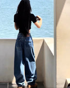 Cargo Wide Leg Jeans
