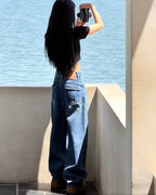 Cargo Wide Leg Jeans