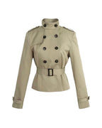 Structured Double-Breasted Jacket