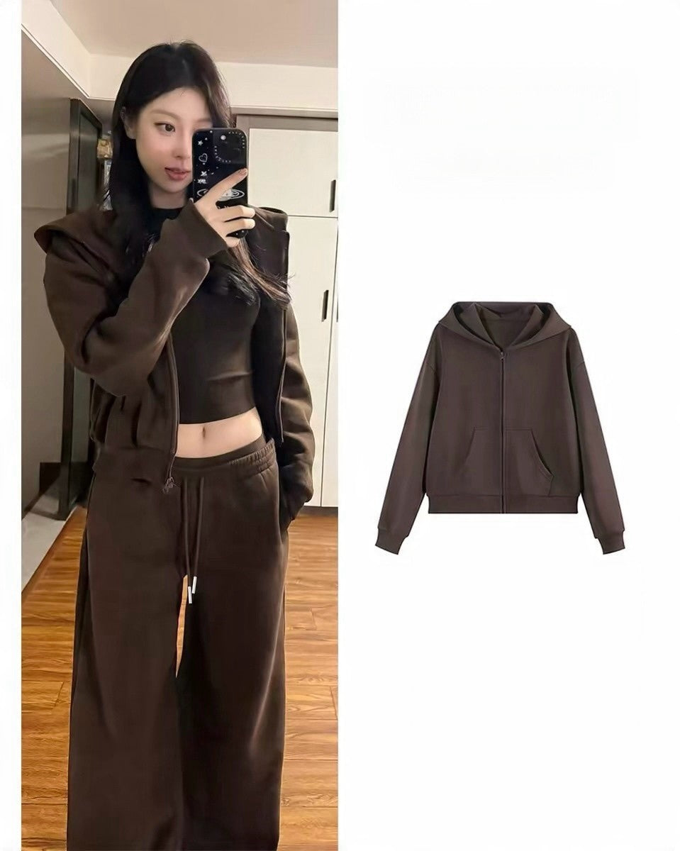 Brown 3-Piece Lounge Set