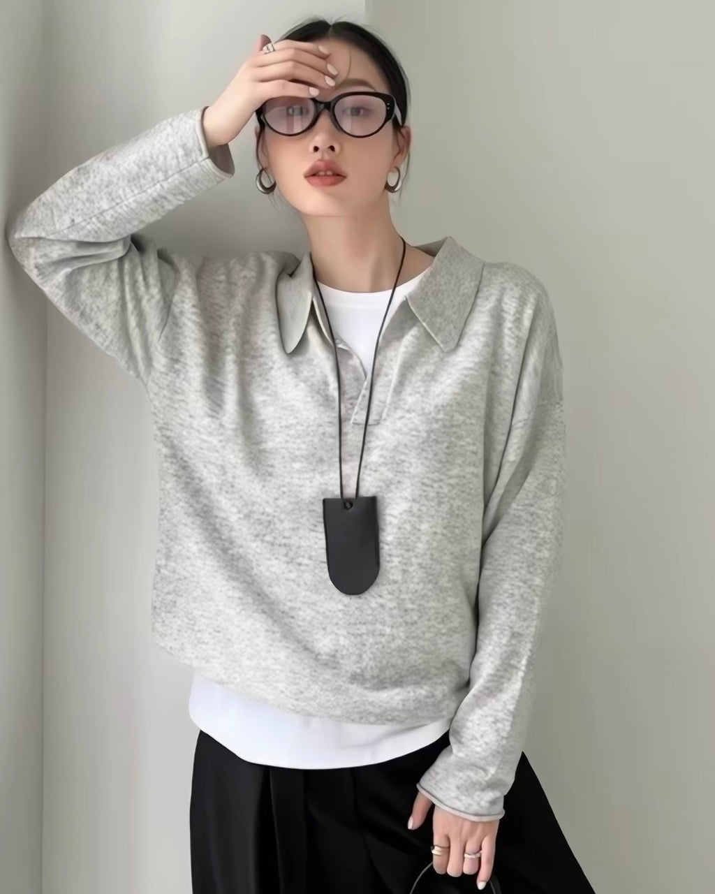 Collared Pullover