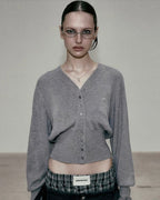 BAD BLOOD Cropped Cardigan