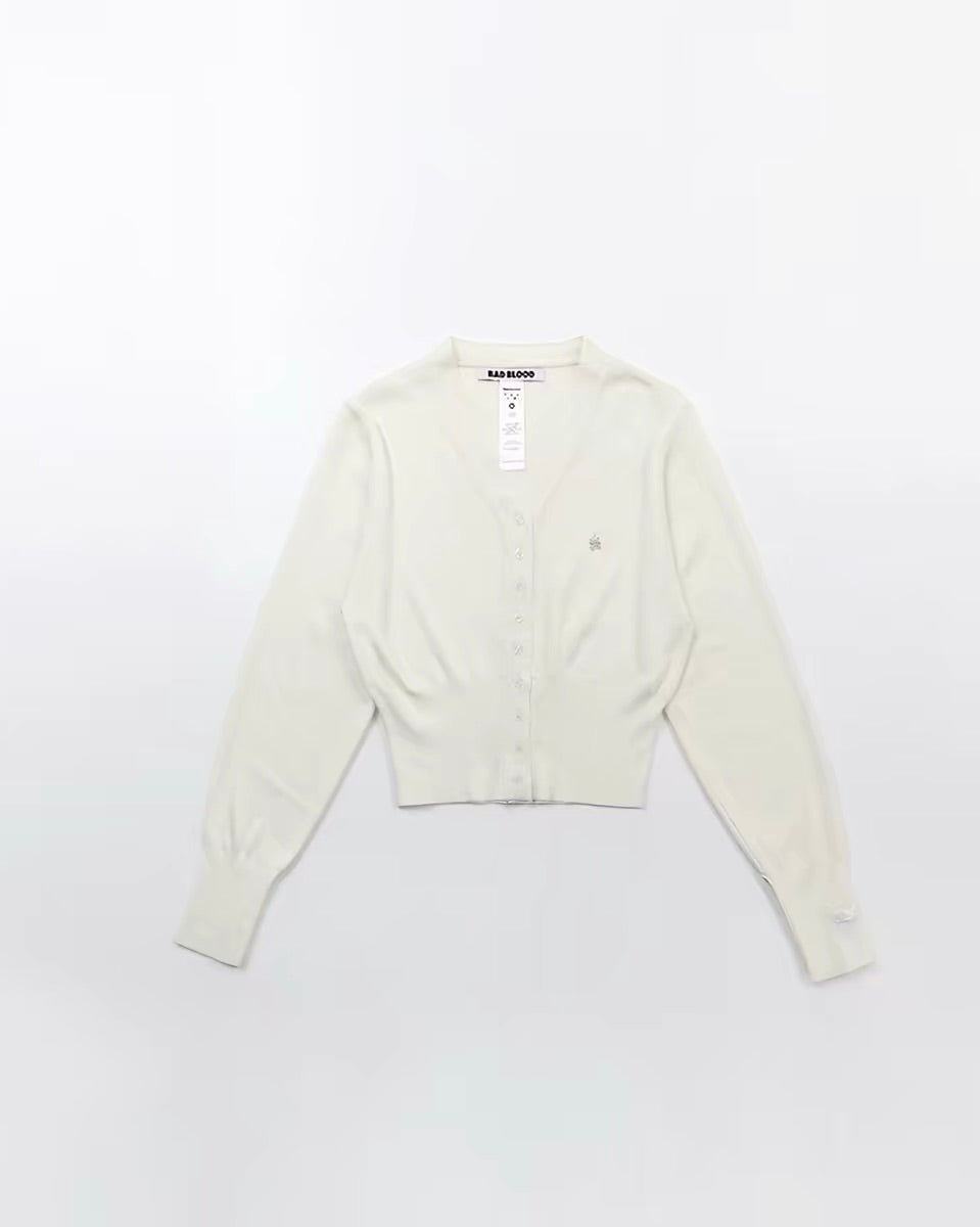 BAD BLOOD Cropped Cardigan