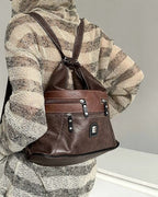 Multi-Pocket Shoulder Bag