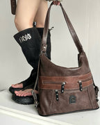 Multi-Pocket Shoulder Bag